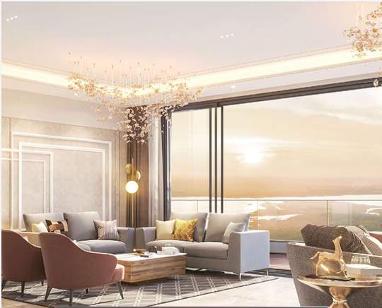  azur tower d Living Area