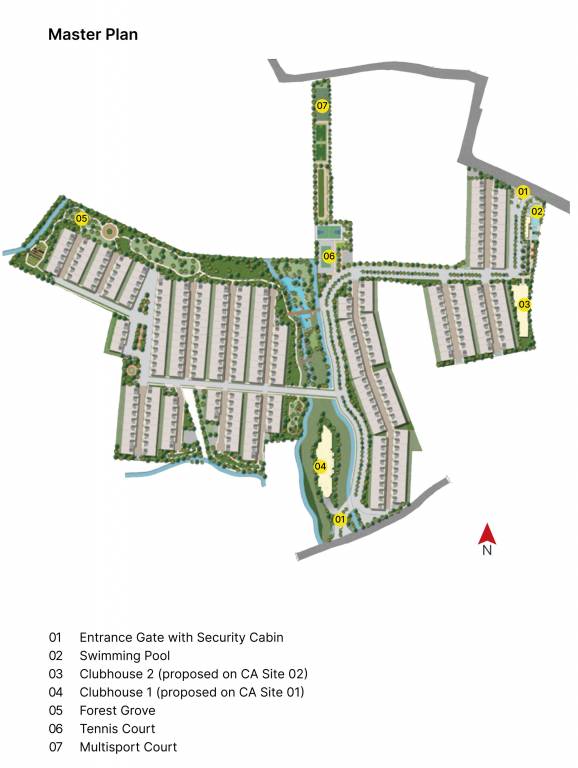  crystal meadows phase 2 wing 7 and 8 Master Plan