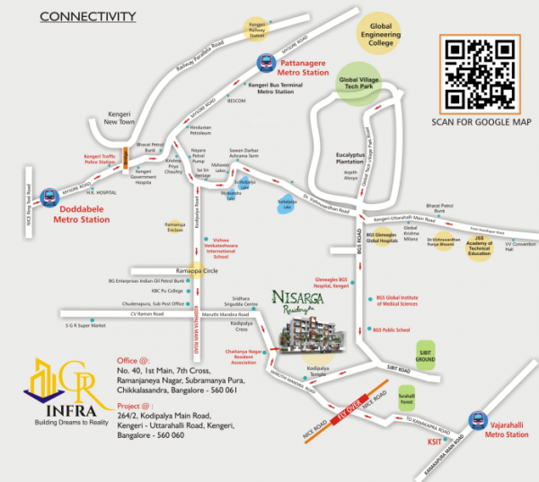 nisarga-residency Location Plan