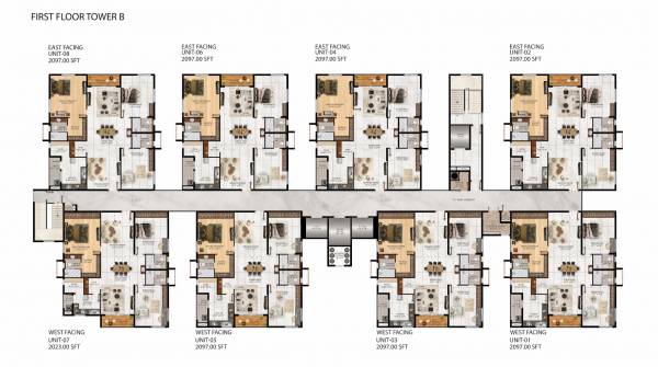  elysium Block B Reliance Elysium Cluster Plan