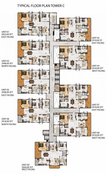  elysium Block C Reliance Elysium Cluster Plan
