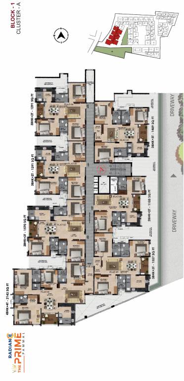 the prime Block 1 A Cluster Plan
