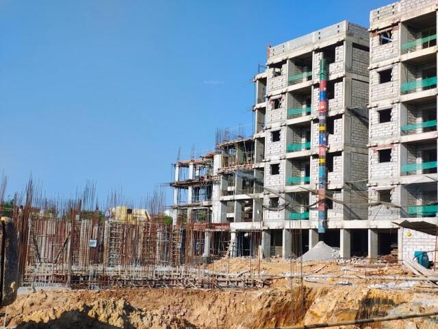 the prime Block 1 Construction Status March 25