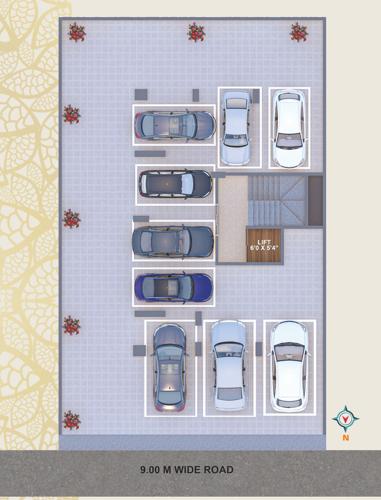  anant-niwas Anant Niwas Stilt Floor Cluster Plan