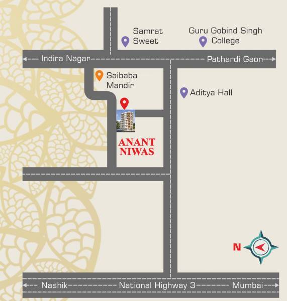  anant-niwas Location Plan
