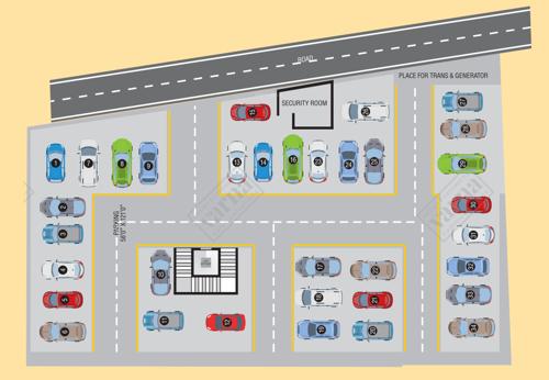  sai-pearl-apartment Sai Pearl Apartment Cluster Plan For Ground Floor