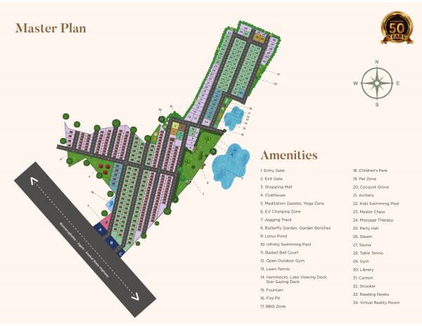  adiithya-by-the-beautiful-lake Master Plan