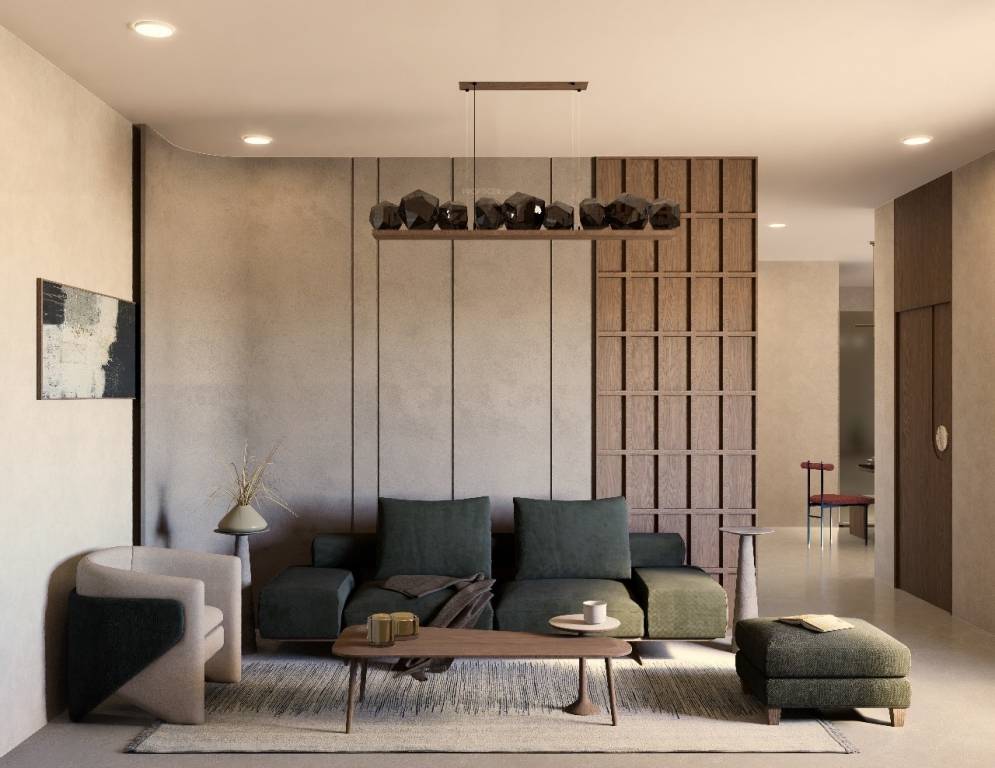 the courtyard Living Area