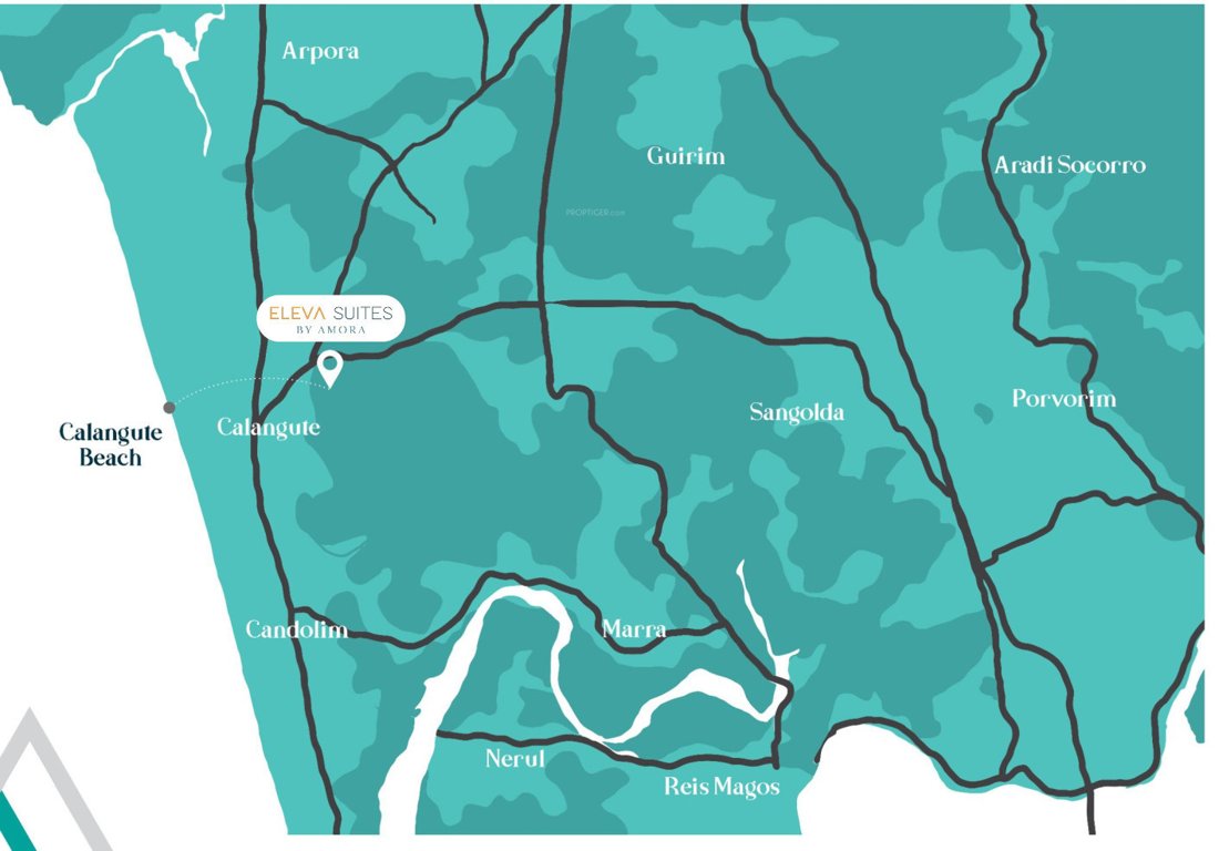  eleva suites Location Plan