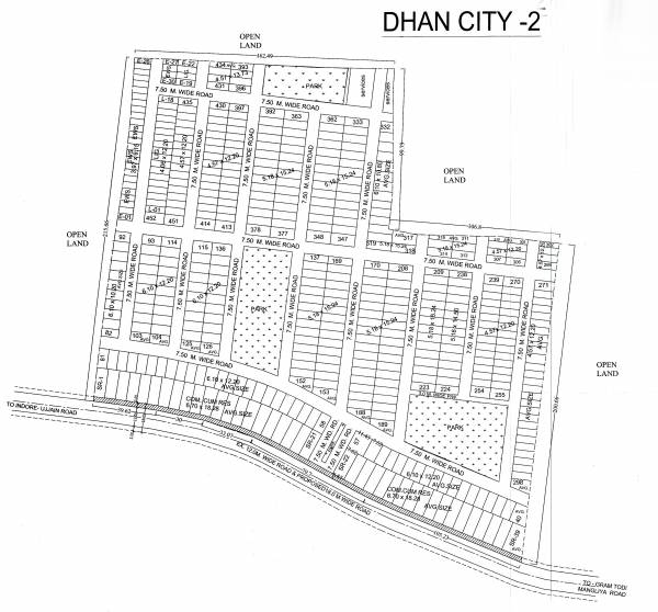 Layout Plan dhan-city-2 Layout Plan