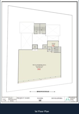  midori Ananta Realty Cluster Plan For 1st Floor