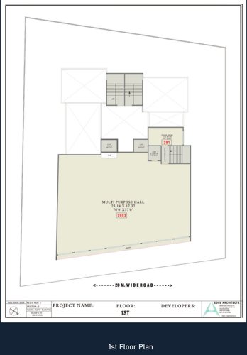  midori Ananta Realty Cluster Plan For 1st Floor