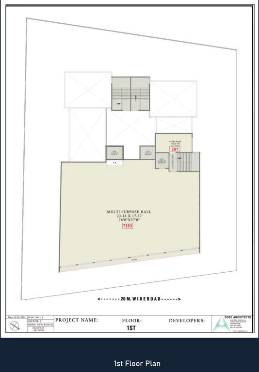 midori Ananta Realty Cluster Plan For 1st Floor
