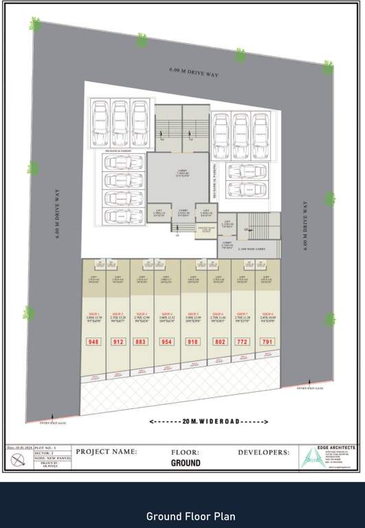  midori Ananta Realty Cluster Plan For Ground Floor