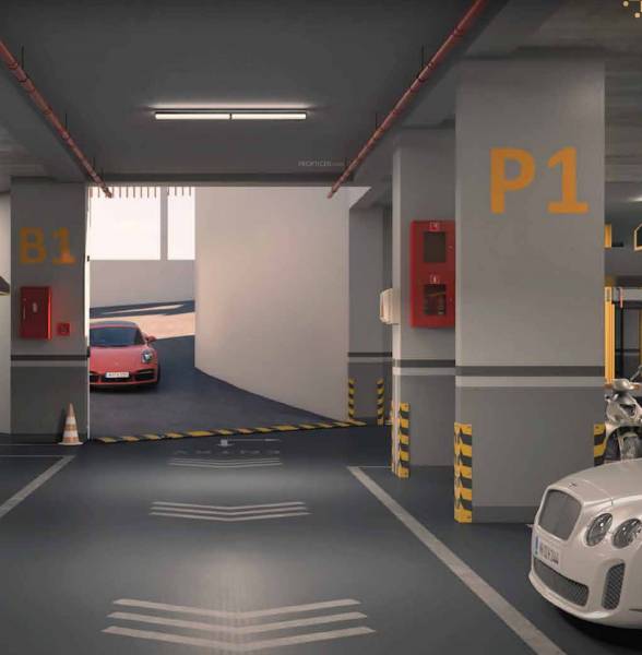  crown Closed Car Parking