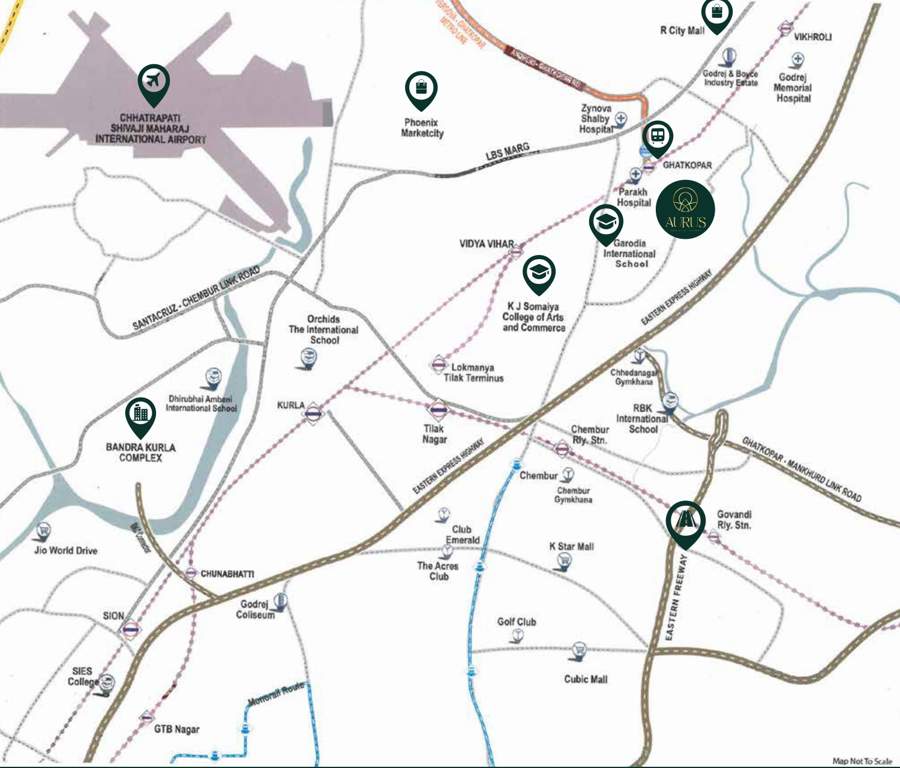  aurus Location Plan
