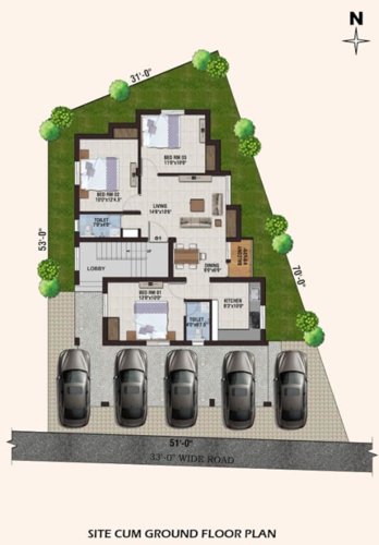  sai-kriti Sai Kriti Cluster Plan for ground Floor