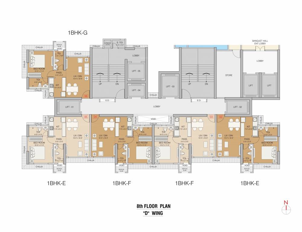  stardom Wing C Cluster Plan
