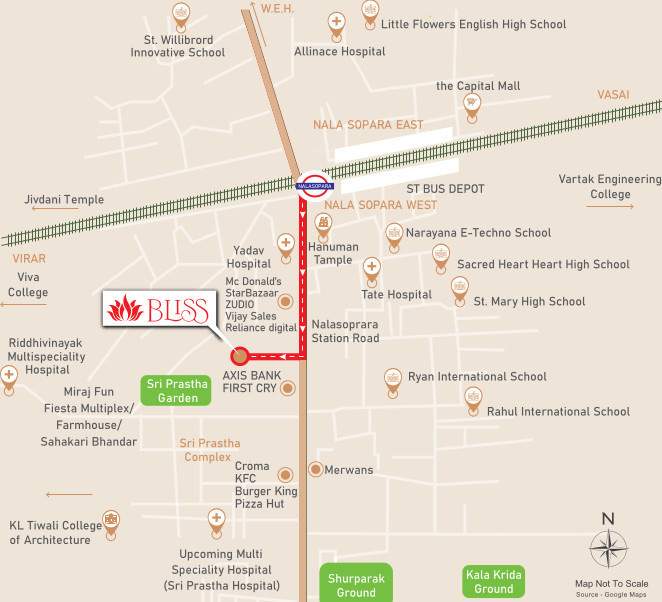 ruchita bliss Location Plan