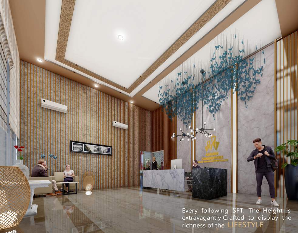  swarovski wing a Entrance Lobby