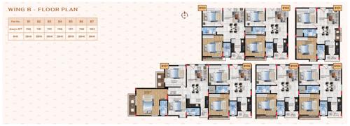  the-nest-234 Wing B Cluster Plan from 1st to 5th Floor