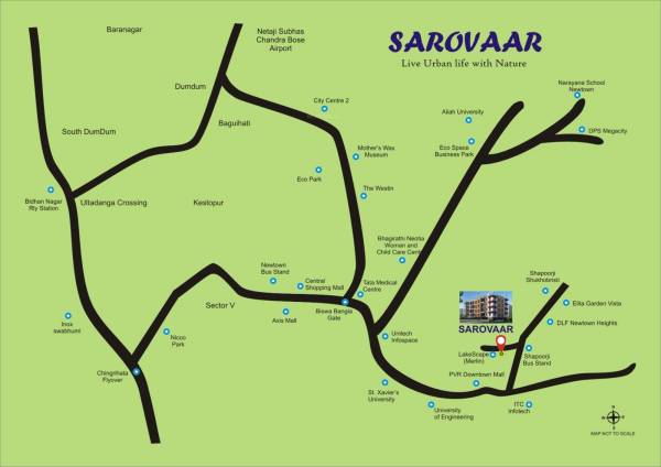  sarovaar Location Plan