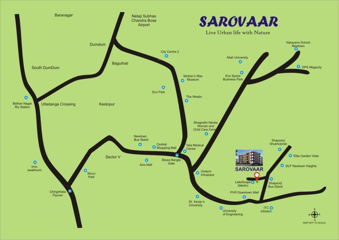  sarovaar Location Plan