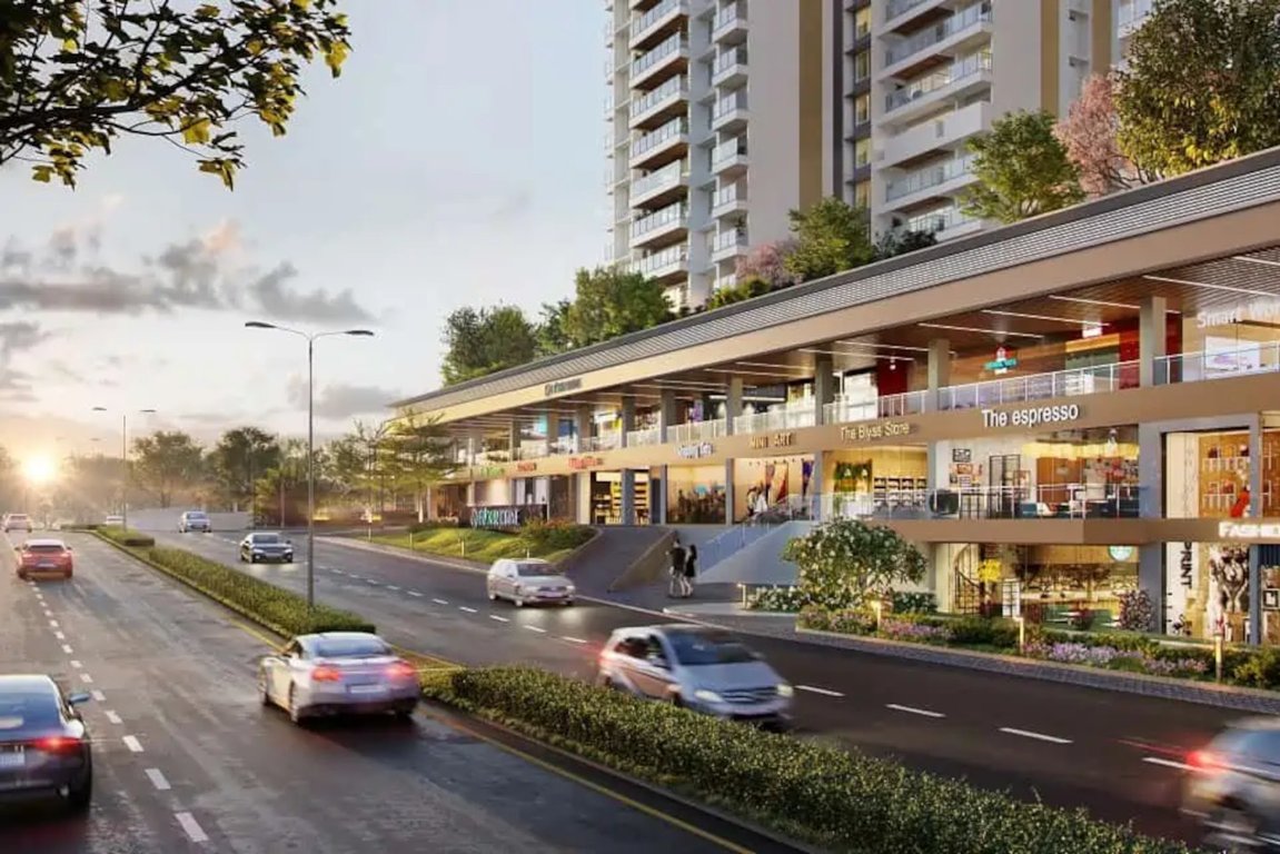  dove at l and t realty elixir reserve Internal Roads