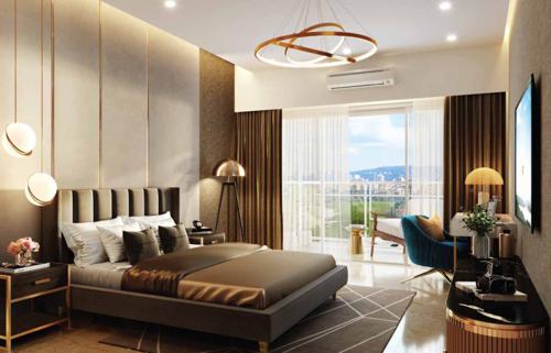 Bedroom dove-at-l-and-t-realty-elixir-reserve Bedroom