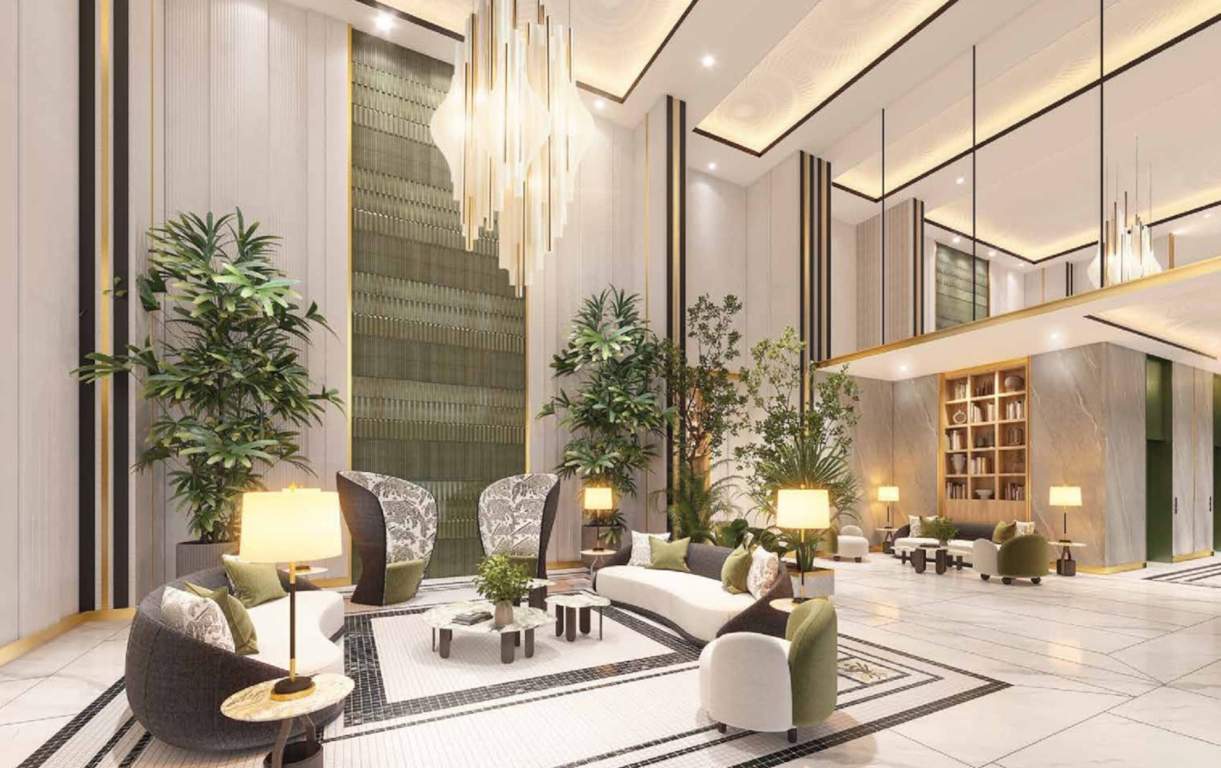  dove at l and t realty elixir reserve Living Area