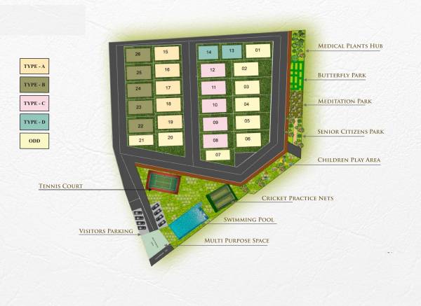 Layout Plan ar-villas Layout Plan