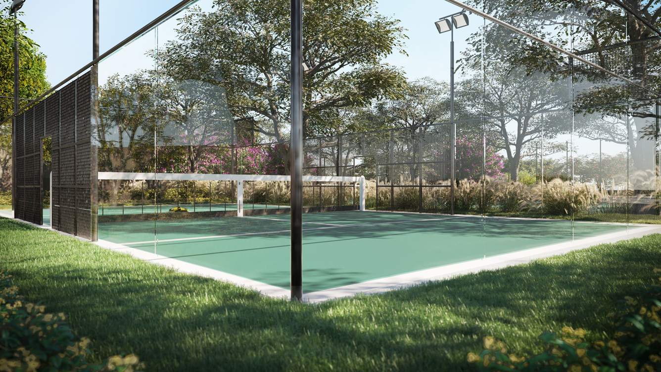 promise of spring Tennis Court