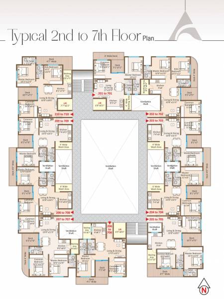 Sai Villa 9 Cluster Plan for 2nd Floor sai-villa-9 Sai Villa 9 Cluster Plan for 2nd Floor