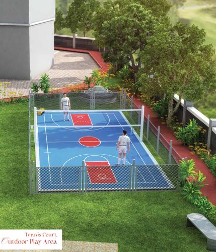  trimbac Tennis Court