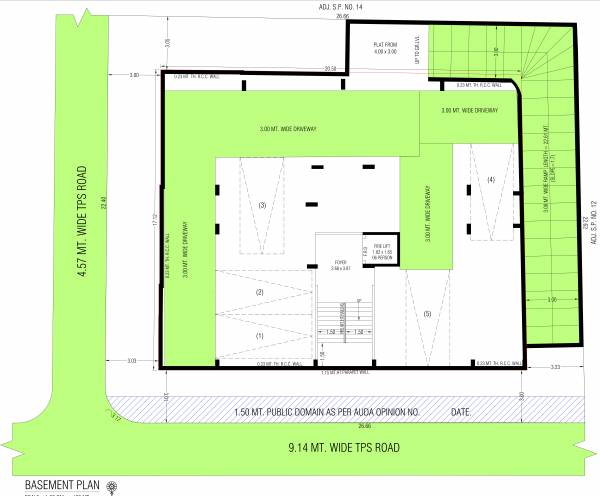  govardhan-grace A Basement Cluster Plan