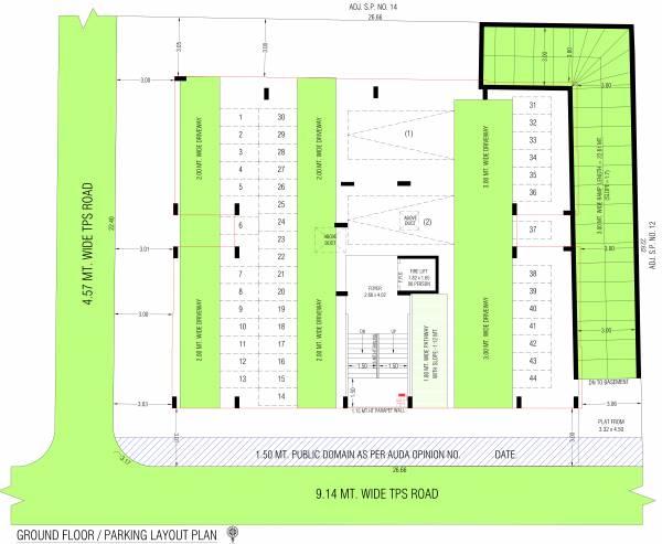  govardhan-grace A Cluster Plan For Ground Floor