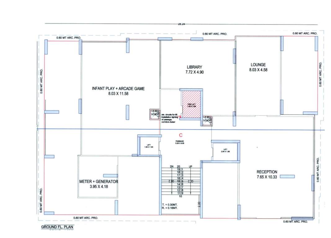  elrica C Cluster Plan For Ground Floor