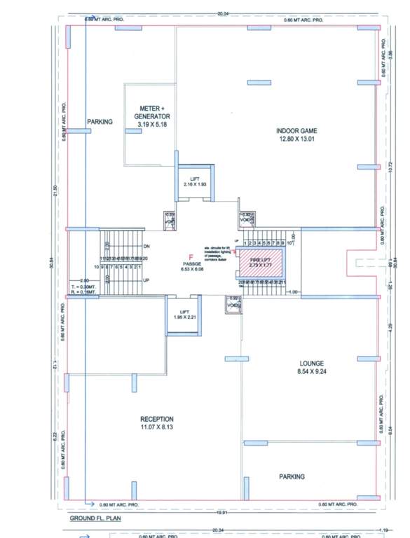  elrica F Cluster Plan For Ground Floor