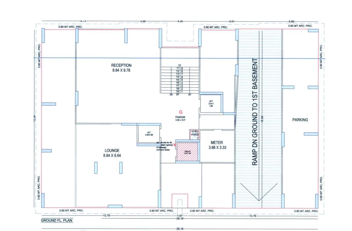  elrica G Cluster Plan For Ground Floor