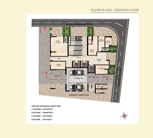  avanta-heights Avanta Heights Cluster Plan for ground Floor