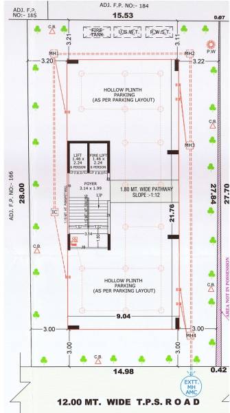  muktajeevan-ecstasy Muktajeevan Ecstasy Cluster Plan For Ground Floor