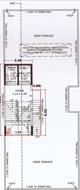  muktajeevan ecstasy Muktajeevan Ecstasy Cluster Plan For Open Terrace Plan