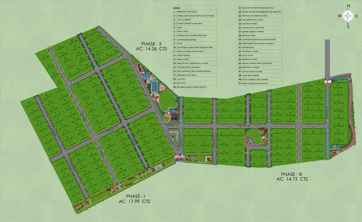  arle escapes Layout Plan