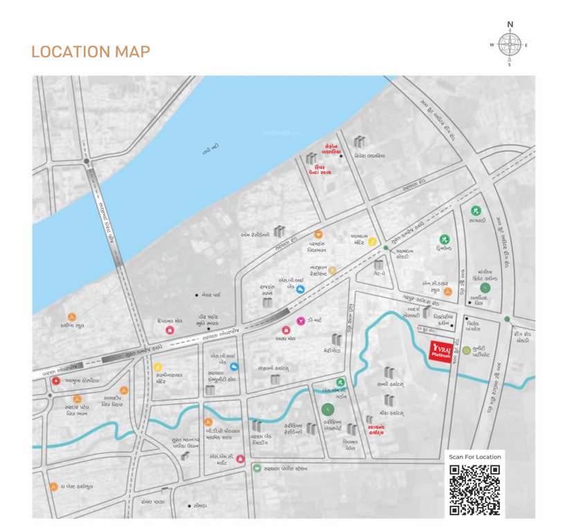  vraj platinum Location Plan