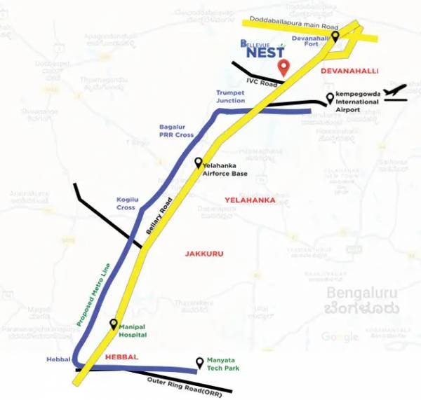  bellevue-nest Location Plan