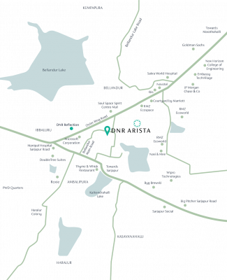 locationPlan of DNR Arista Phase 2
