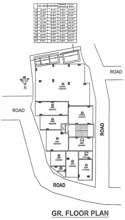  abode plaza Abode Plaza Ground Cluster Plan