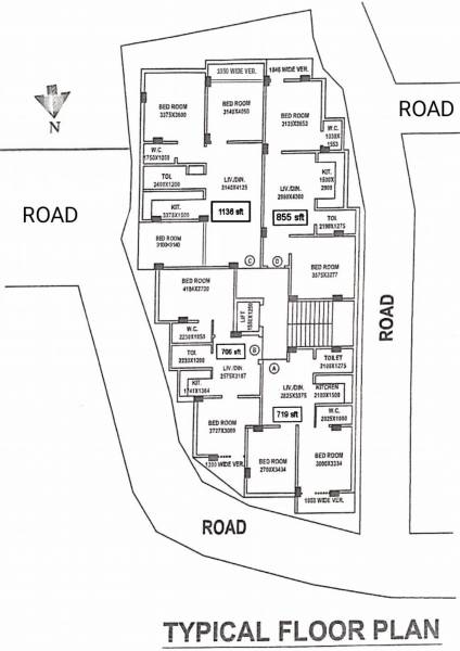 abode-plaza Abode Plaza Typical Cluster Plan