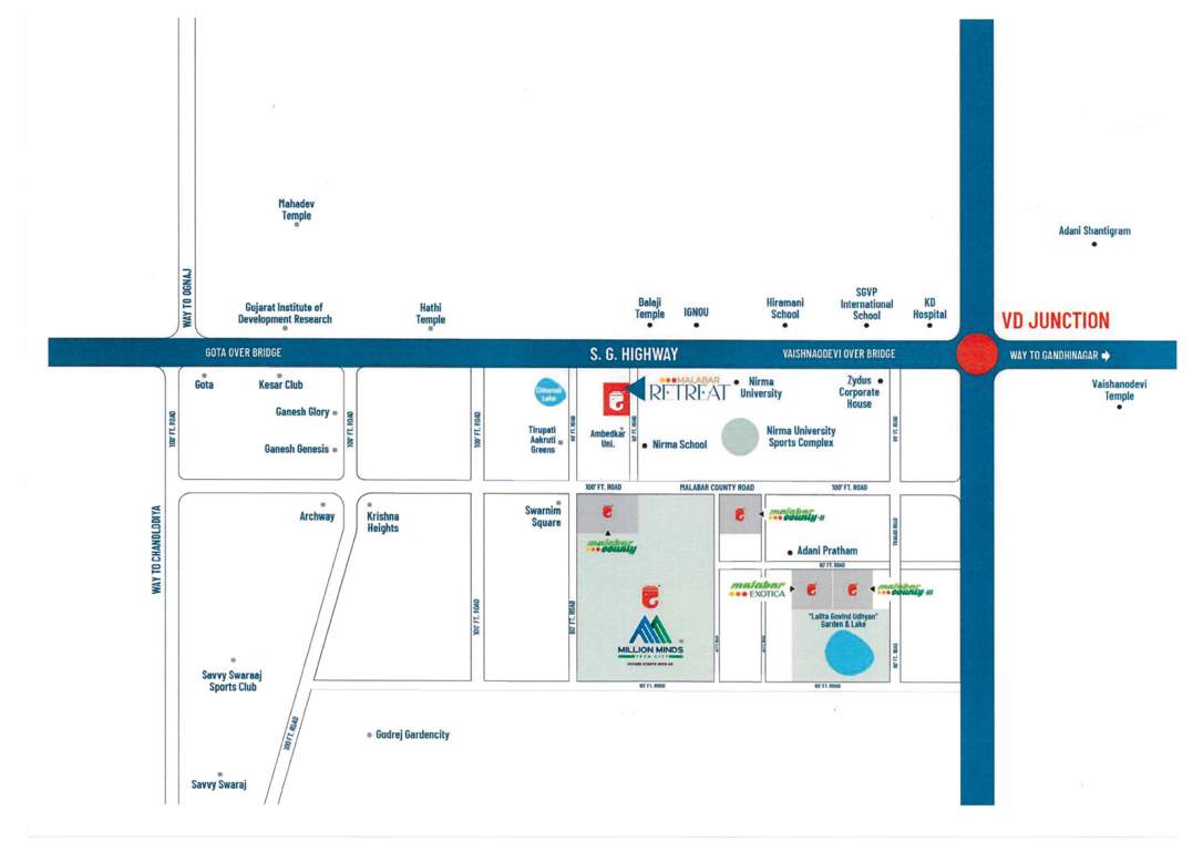  malabar retreat Location Plan