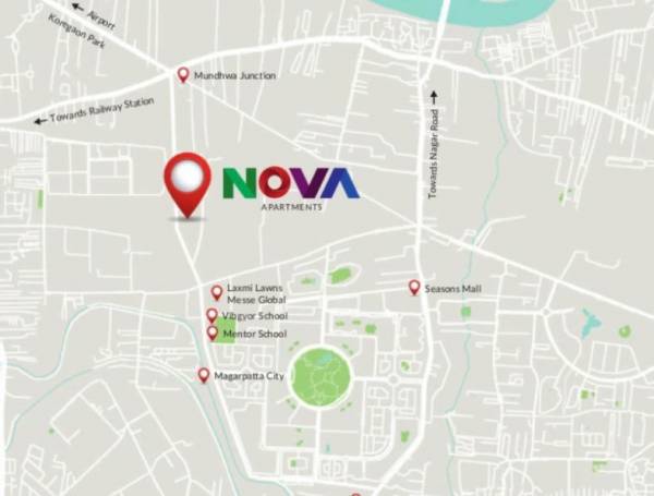  nova-residency-wing-a-to-b Location Plan